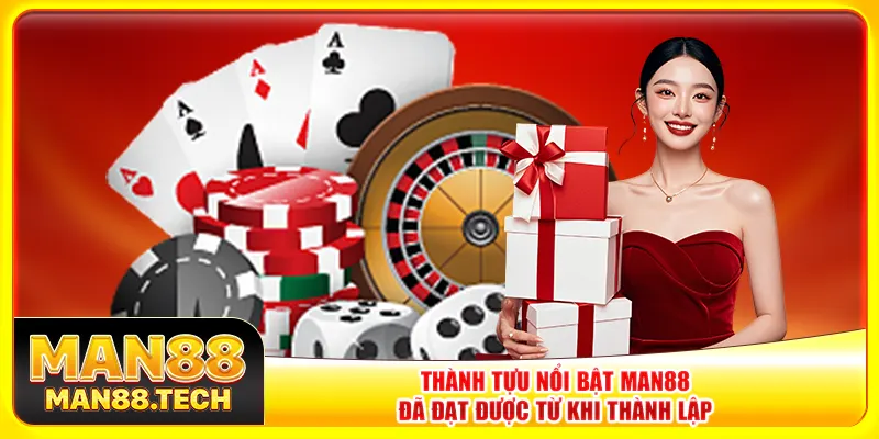 Thành tựu nổi bật Man88 đã đạt được từ khi thành lập